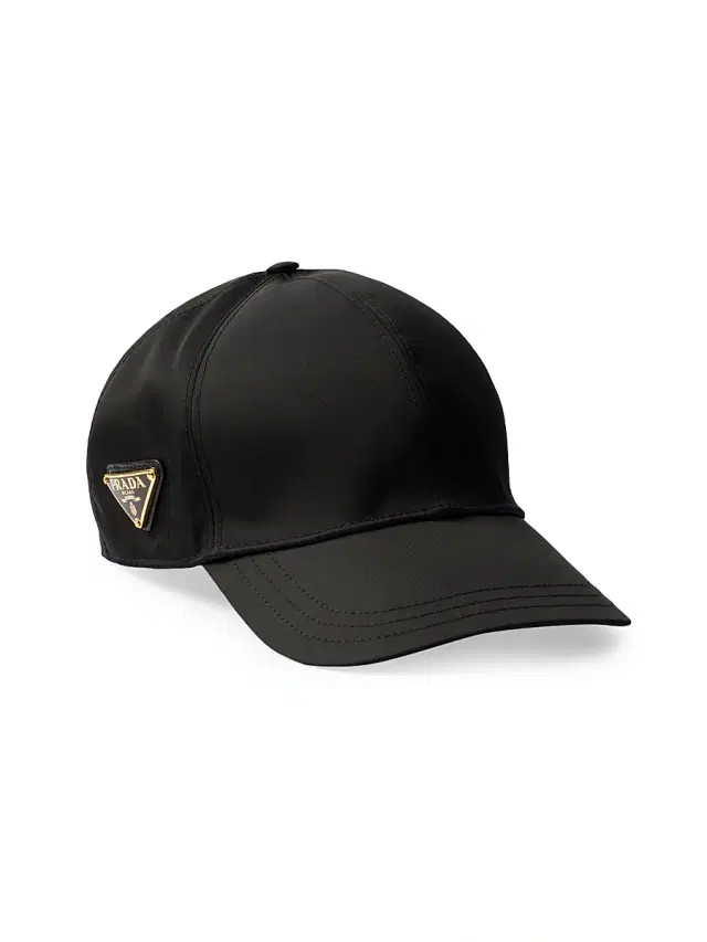 Women's Re-Nylon Baseball Cap - Black