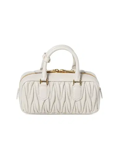 Miu Miu Women's Arcadie Matelassé Nappa Leather Top Handle Bag | Thumbnail 4 Miu Miu Women's Arcadie Matelassé Nappa Leather Top Handle Bag | Thumbnail 4