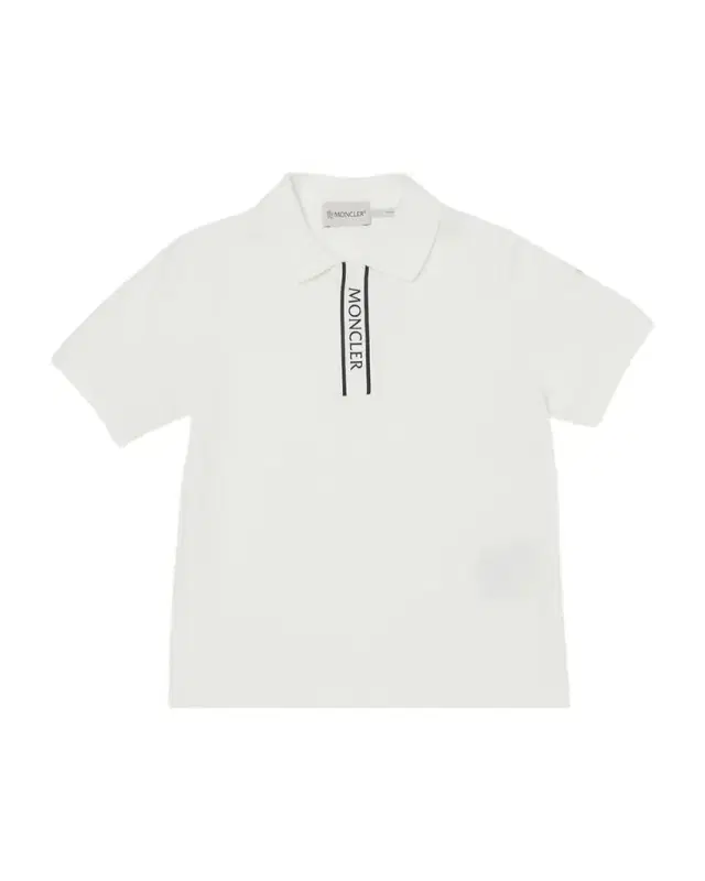 Moncler Boy 's Logo-Print Polo Shirt