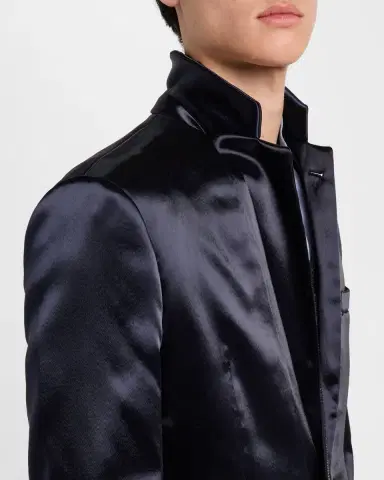Giorgio Armani Men's Soho Rhinestone-Trim Tuxedo Jacket | Thumbnail 7 Giorgio Armani Men's Soho Rhinestone-Trim Tuxedo Jacket | Thumbnail 7