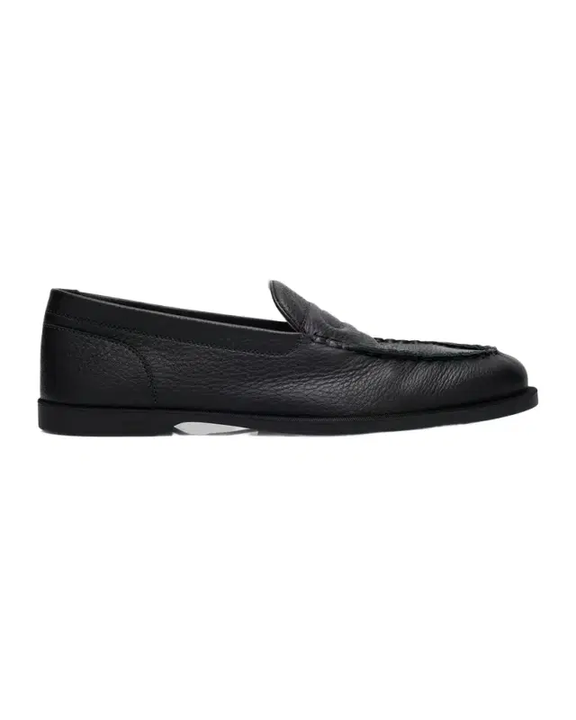 John Lobb Men's Pace Suede Penny Loafers