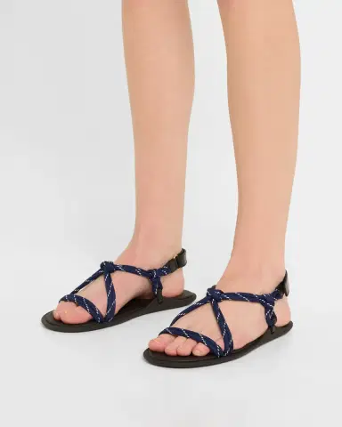 Miu Miu Nastro Cross Rope Grip-Strap Sandals | Thumbnail 2 Miu Miu Nastro Cross Rope Grip-Strap Sandals | Thumbnail 2