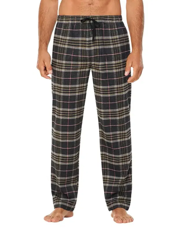 Majestic International Men 's Cotton Flannel Lounge Pants