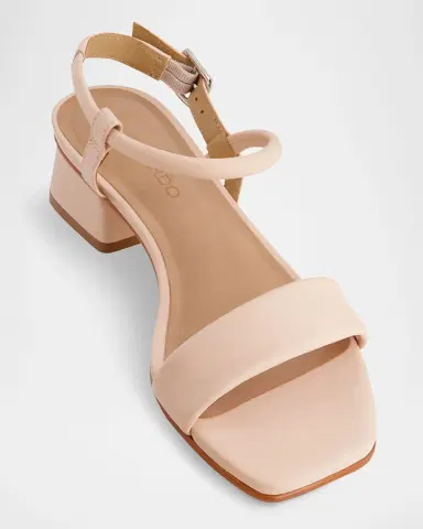Bernardo Josei Leather Ankle-Strap Sandals | Thumbnail 3