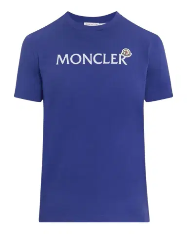 Moncler Men's Flocked Logo T-Shirt | Thumbnail 1