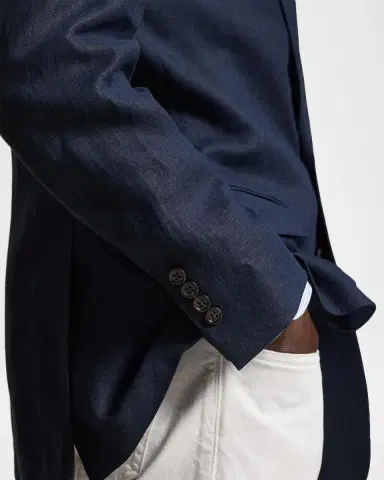 Polo Ralph Lauren Men's Soft Tailored-Fit Linen Suit Jacket | Thumbnail 5 Polo Ralph Lauren Men's Soft Tailored-Fit Linen Suit Jacket | Thumbnail 5