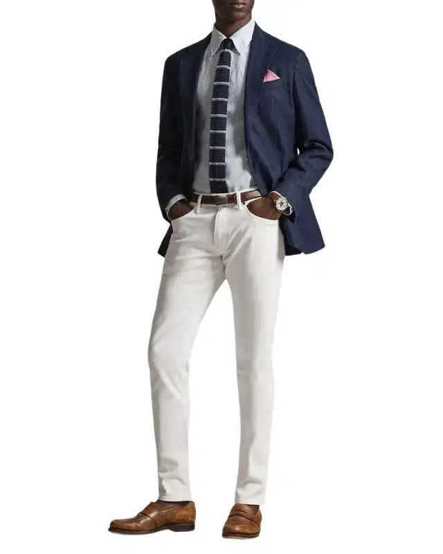 Polo Ralph Lauren Men 's Soft Tailored-Fit Linen Suit Jacket