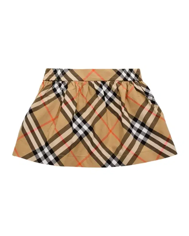 Burberry Girl 's Kelsey Check-Print Skirt