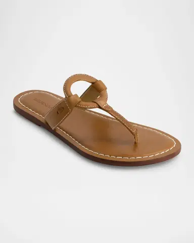 Bernardo Matrix Leather Flat Thong Sandals | Thumbnail 2 Bernardo Matrix Leather Flat Thong Sandals | Thumbnail 2