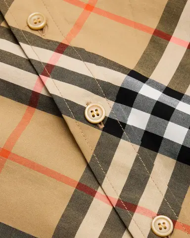Burberry Boy 's Owen Check-Print Shirt | Thumbnail 3