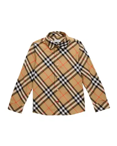 Burberry Boy 's Owen Check-Print Shirt | Thumbnail 1