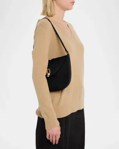 Savette The Tondo Suede Hobo Bag | Thumbnail 2