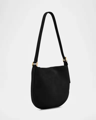 Savette The Tondo Suede Hobo Bag | Thumbnail 3