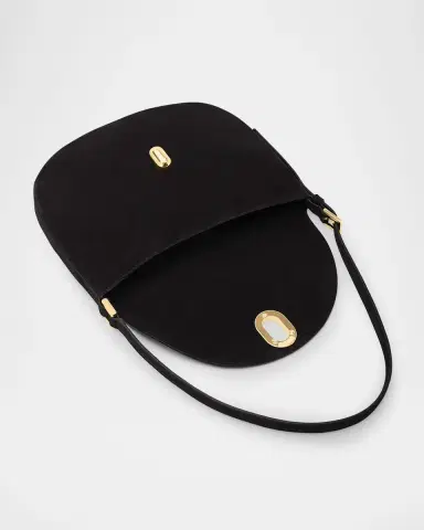Savette The Tondo Suede Hobo Bag | Thumbnail 4