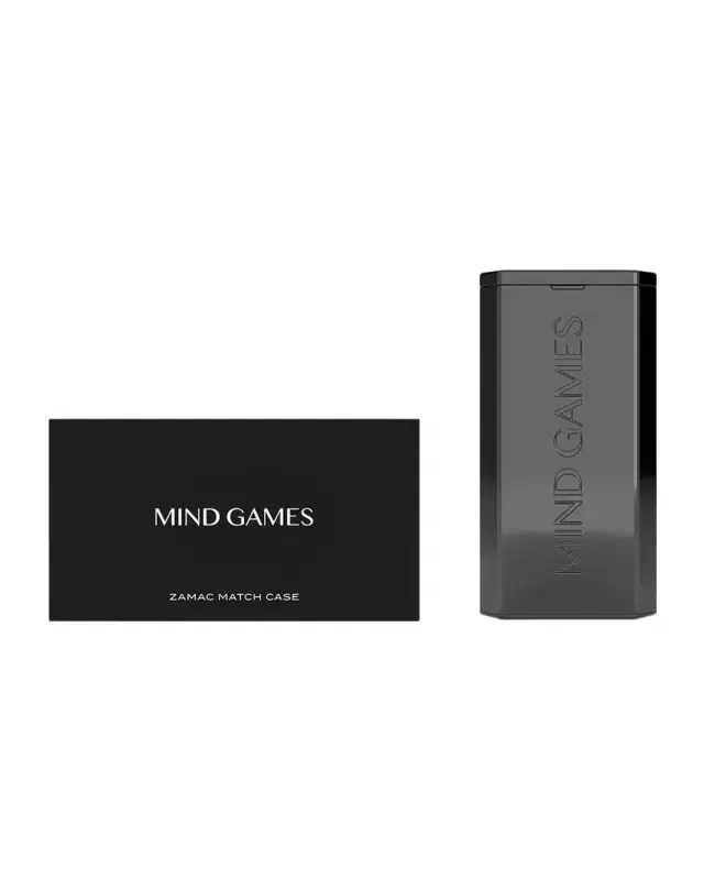 MIND GAMES Zamak Matches and Case