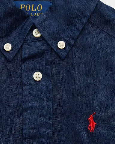 Polo Ralph Lauren Little Boy 's & Boy 's Linen Shirt | Thumbnail 3