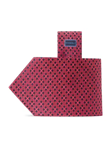 Stefano Ricci Men's Luxury Tie - Dark Red And Black | Thumbnail 1