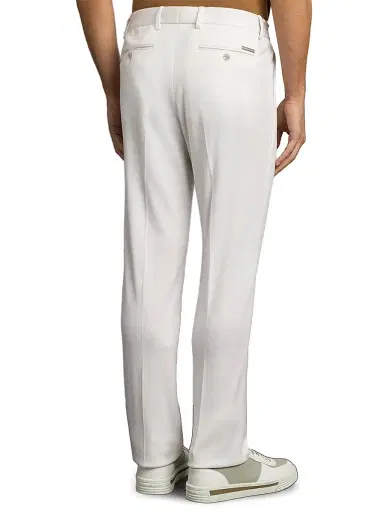 Stefano Ricci Men's Alpha Yarn Cashmere Trousers - White | Thumbnail 3