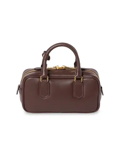 Miu Miu Women's Arcadie Leather Top Handle Bag | Thumbnail 3
