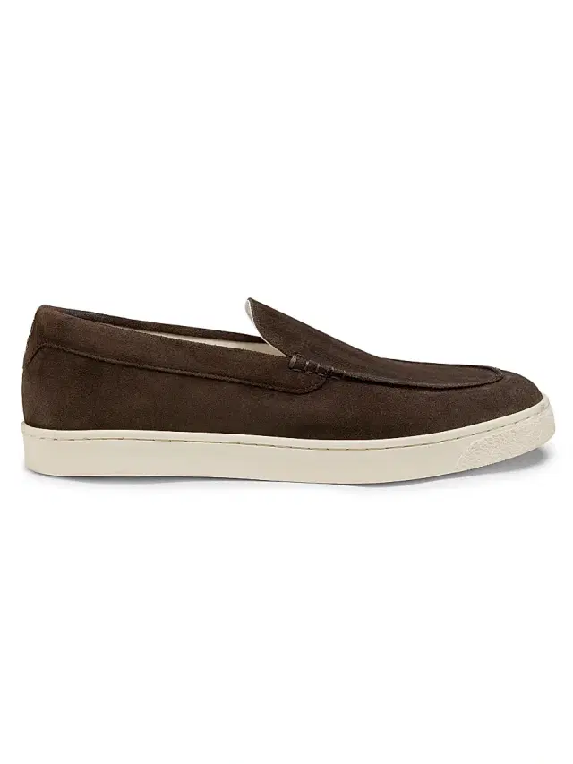 Brunello Cucinelli Men's Leather Slip-On Loafers