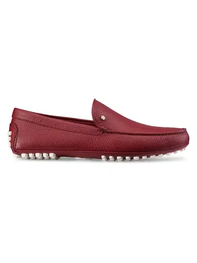 Stefano Ricci Men's Deer and Calfskin Leather Driving Shoes - Dark Rouge - Size 7.5 | Thumbnail 1 Stefano Ricci Men's Deer and Calfskin Leather Driving Shoes - Dark Rouge - Size 7.5 | Thumbnail 1
