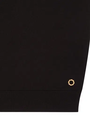 Stefano Ricci Men's Cashmere and Wool Blend Knit Crewneck Sweater - Black | Thumbnail 7