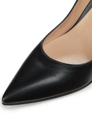 Gianvito Rossi Women's 85MM Leather Stiletto Heel Pumps - Black - Size 12 | Thumbnail 5