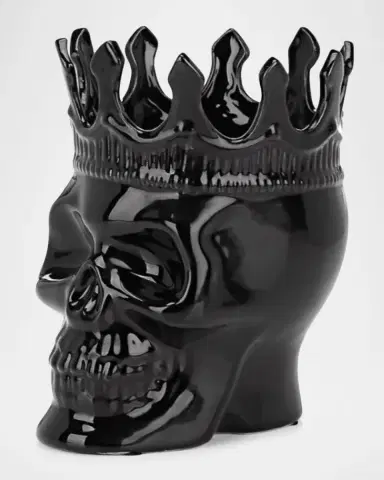 Thompson Ferrier Black Dants Skull Candle, 23.3 oz. - Secret Sucre Scent | Thumbnail 2 Thompson Ferrier Black Dants Skull Candle, 23.3 oz. - Secret Sucre Scent | Thumbnail 2
