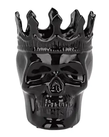 Thompson Ferrier Black Dants Skull Candle, 23.3 oz. - Secret Sucre Scent | Thumbnail 1 Thompson Ferrier Black Dants Skull Candle, 23.3 oz. - Secret Sucre Scent | Thumbnail 1