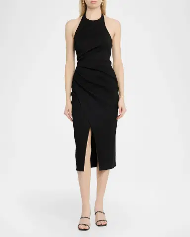 A.L.C. Sylvie Halter Midi Dress | Thumbnail 2
