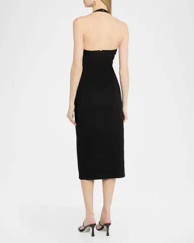 A.L.C. Sylvie Halter Midi Dress | Thumbnail 3