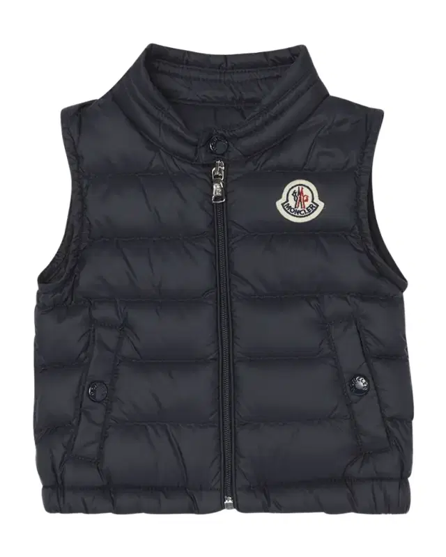 Moncler Boy 's Amaury Puffer Vest, Size 6M-3