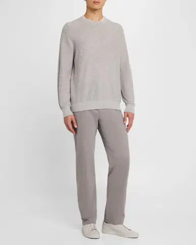 Vince Men 's Geometric Jacquard Sweater | Thumbnail 2