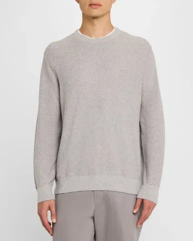 Vince Men 's Geometric Jacquard Sweater | Thumbnail 4