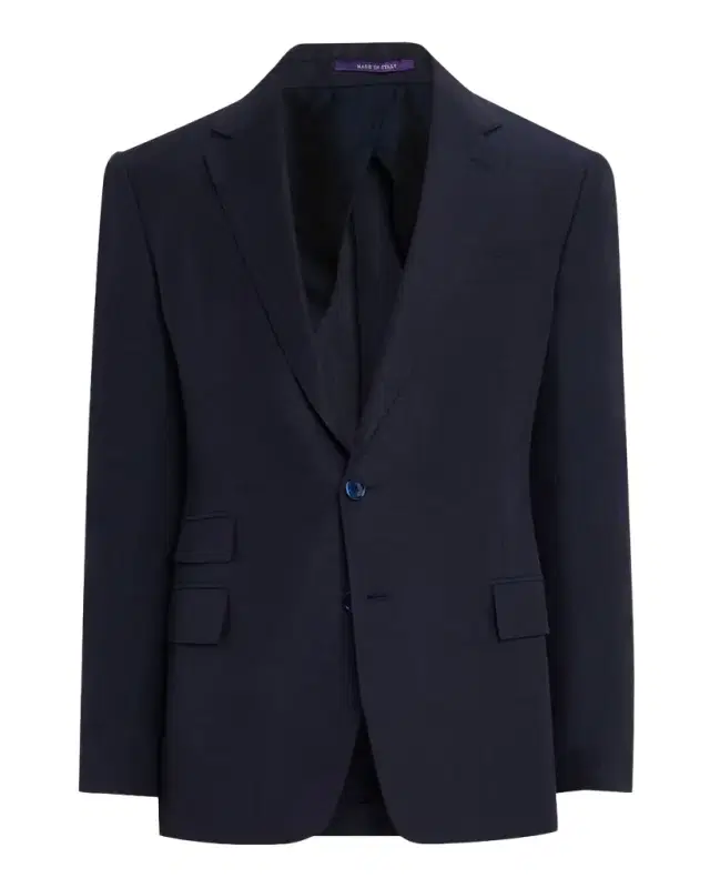 Ralph Lauren Purple Label Kent Hand-Tailored Silk-Linen Jacket