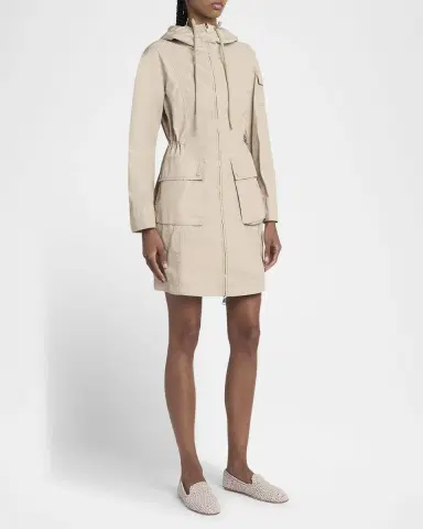 Moncler Laerte Long Hooded Parka | Thumbnail 2 Moncler Laerte Long Hooded Parka | Thumbnail 2