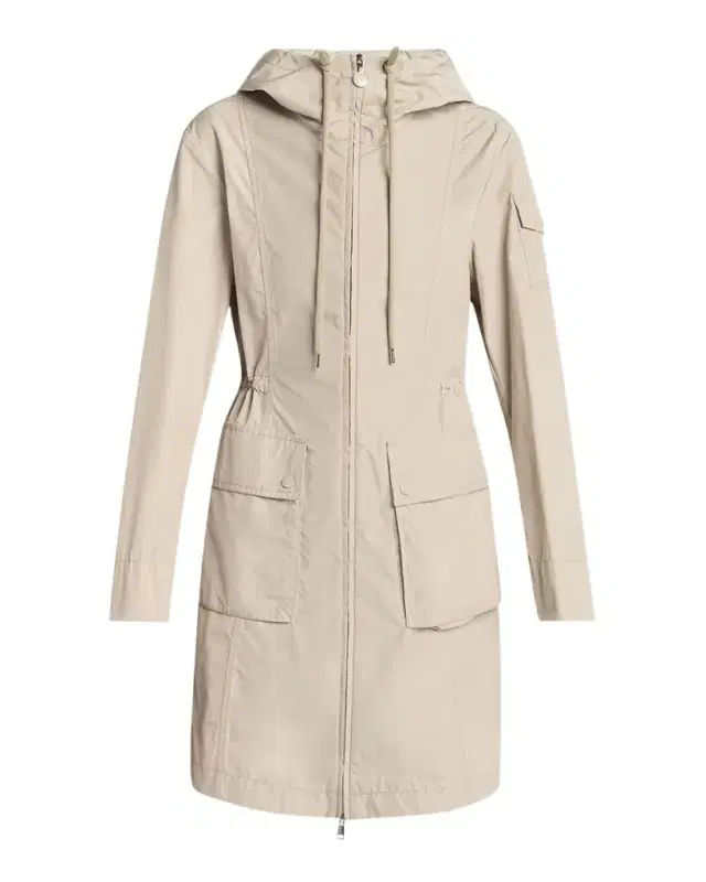 Moncler Laerte Long Hooded Parka