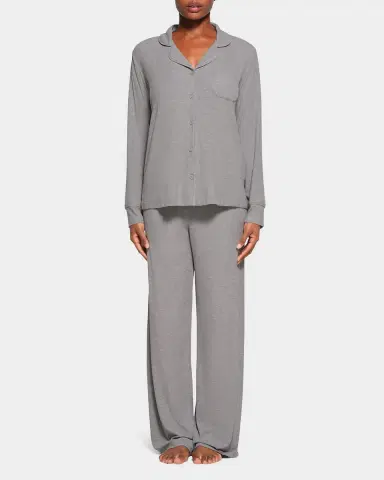 Skims Soft Lounge Ribbed Sleep Set | Thumbnail 2