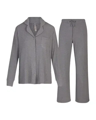 Skims Soft Lounge Ribbed Sleep Set | Thumbnail 1