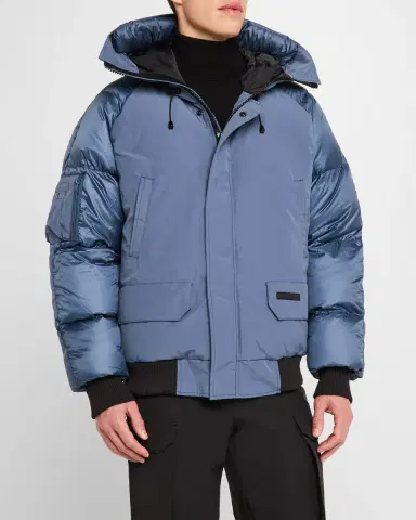 Canada Goose Men 's Paradigm Chilliwack Down Hooded Bomber Jacket | Thumbnail 4 Canada Goose Men 's Paradigm Chilliwack Down Hooded Bomber Jacket | Thumbnail 4