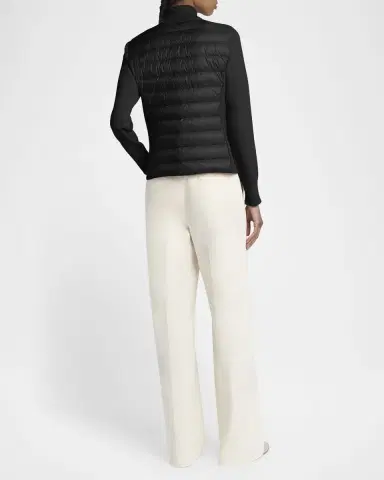 Moncler Padded Wool Cardigan | Thumbnail 3