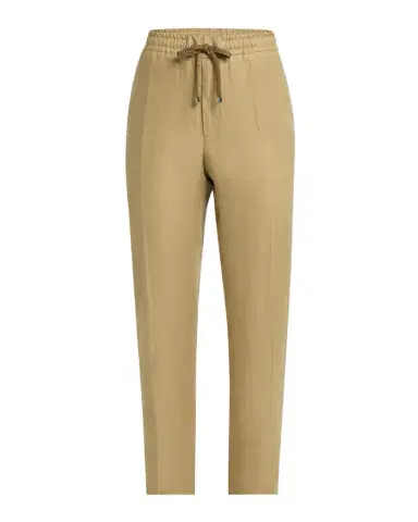 Moncler Men's Twill Linen Trousers | Thumbnail 1 Moncler Men's Twill Linen Trousers | Thumbnail 1