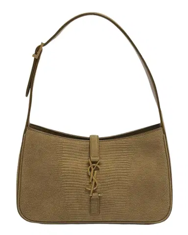 Saint Laurent Le 5 A 7 Shoulder Bag in Lizard-Effect Leather | Thumbnail 1 Saint Laurent Le 5 A 7 Shoulder Bag in Lizard-Effect Leather | Thumbnail 1