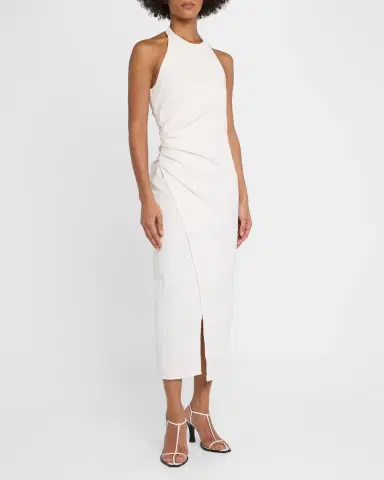 A.L.C. Sylvie Halter Midi Dress | Thumbnail 2 A.L.C. Sylvie Halter Midi Dress | Thumbnail 2