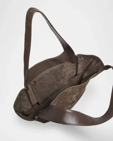 Saint Laurent Le 5 À 7 Bea YSL Cabas Tote Bag in Suede | Thumbnail 3 Saint Laurent Le 5 À 7 Bea YSL Cabas Tote Bag in Suede | Thumbnail 3