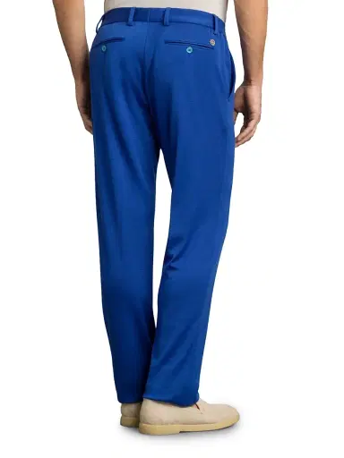 Stefano Ricci Men's Alpha Yarn Cashmere Trousers - Blue Royal | Thumbnail 3