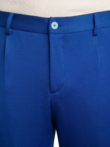 Stefano Ricci Men's Alpha Yarn Cashmere Trousers - Blue Royal | Thumbnail 5