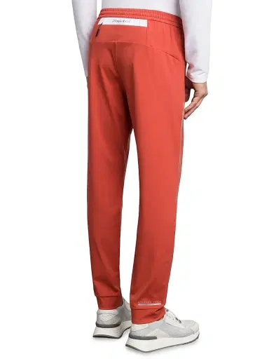 Stefano Ricci Men's Athletic Running Trousers - Orange | Thumbnail 3 Stefano Ricci Men's Athletic Running Trousers - Orange | Thumbnail 3