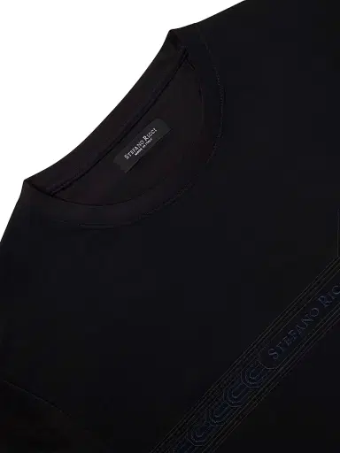 Stefano Ricci Men's T-Shirt - Black - Size XL | Thumbnail 2
