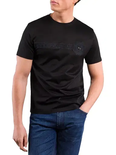 Stefano Ricci Men's T-Shirt - Black - Size XL | Thumbnail 4